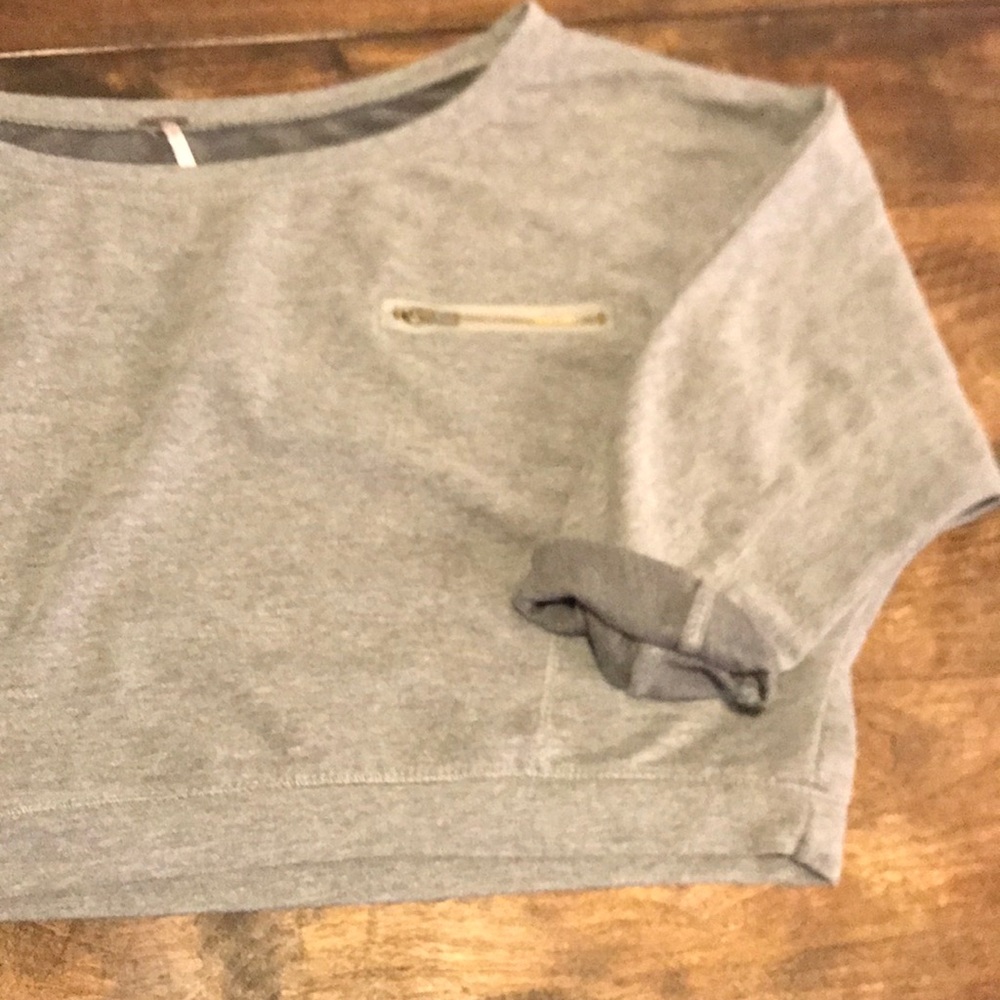 Crop pullover gray - Picture 2 of 4